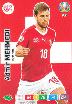 Admir Mehmedi Switzerland Panini UEFA EURO 2020#313